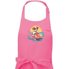 Jack russell teriér na vodním skútru