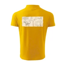 Mapa Báňské dráhy z Moravské Ostravy do Doubravy