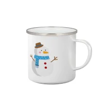 Sněhulák se šálou