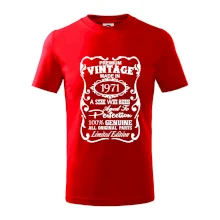 Vintage Etiketa - 1971