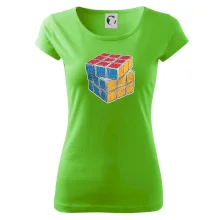 Rubikova kostka kreslená