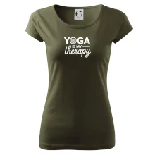 Yoga Is My Therapy nápis