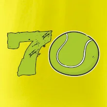 Tenis kulaté narozeniny 70