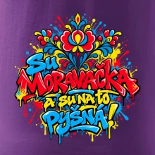 Streetart - Su Moravačka a su na to pyšná!