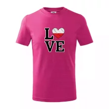Love Polská vlajka