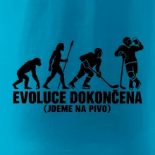 Hokejová evoluce jdeme na pivo