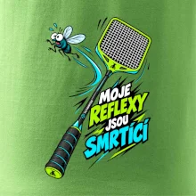 Badminton smrtící reflexy