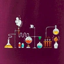 Chemická aparatura barevná