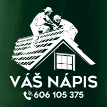 Tričko pro pokrývače - Dva dělníci