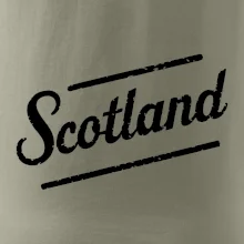Scotland Vintage nápis