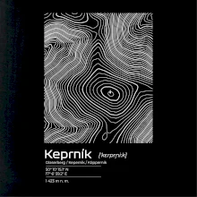 Keprník - vrstevnice v obdélníku