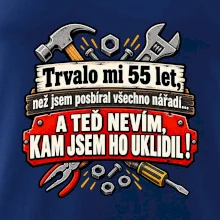 Trvalo mi  55 let, než jsem posbíral všechno nářadí