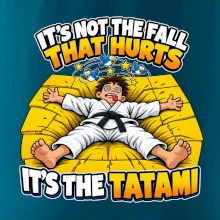 Pád bolí tatami judo
