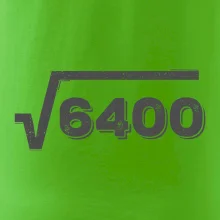 Narozeniny odmocnina 80