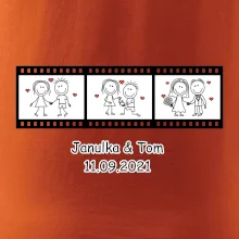 Svatební den - váš nápis (Hana-creative)