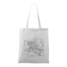 Mapy měst černobílé Ostrava Poruba