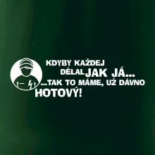 Elektrikář - kdyby každej dělal jak já, tak to máme už dávno hotový
