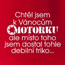 Chtěl jsem dostat motorku - Vánoce