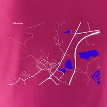 Chlumec 403 39 mapa s vodními toky