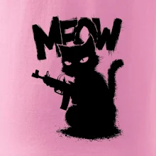 Meow kočka se zbraní