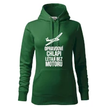 Opravdovi chlapi létají bez motoru