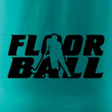 Floorball nápis rovný