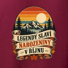 Legendy slaví narozeniny v říjnu