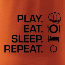 MMA eat sleep repeat