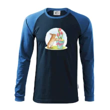 Velikonoční zajíček tulipány