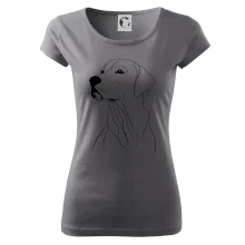 Labrador černá kresba