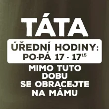 Táta úřední hodiny Táta úřední hodiny