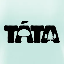 Táta nápis - houbař