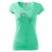 Jízda na koni jedním tahem