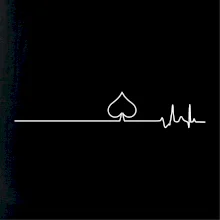 Poker EKG listy piky