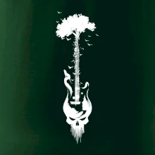 Kytara strom a lebka