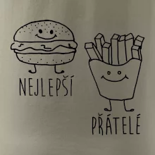 Nejlepší přátelé - Hamburger a hranolky