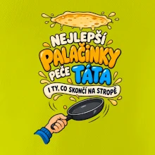 Nejlepší palačinky peče táta I ty co skončí na stropě