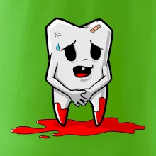 Vytržený zoubek Vytržený zoubek