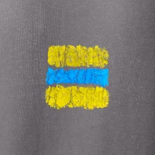 Turistická Cyklo značka - žluto modrá