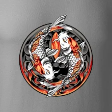 Yin & Yang Koi kapr - oranžový