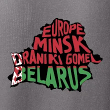 Mapy - názvy měst - Bělorusko