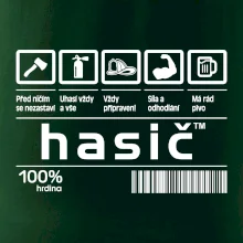 Čárový kód - Hasič