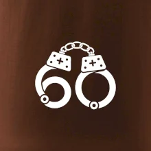 Narozeninové tričko pro policajta - pouta 60