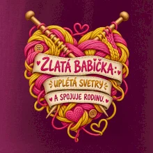 Zlatá babička uplétá svetry a spojuje rodinu