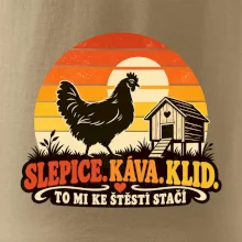 Slepice káva klid a pohoda