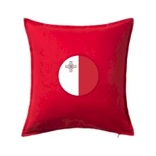 Vlajka Malta kulatá velká