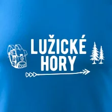 Lužické hory nápis