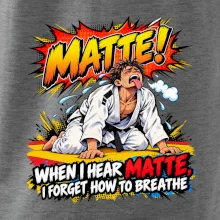 Matte vyčerpání po zápase