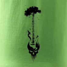 Kytara strom a lebka