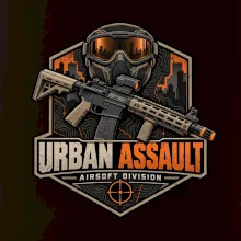Městský boj urban assault airsoft
